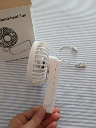 Ventilador Portátil de mano y de mesa