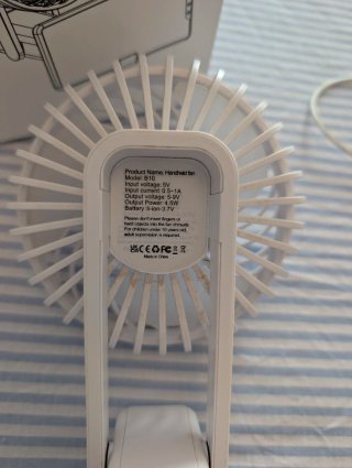 Ventilador Portátil de mano y de mesa
