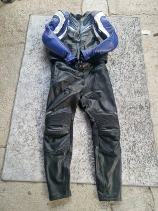 Tuta da moto GMS in pelle