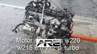motor mercedes w220 w215 6.0 v12 biturbo m r_55198