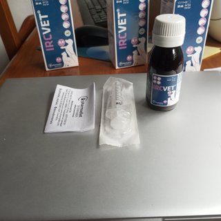 Lote Ircvet 50ml + Kaminox 120ml + Orozyme 70gr