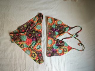 Bikini estampado multicolor