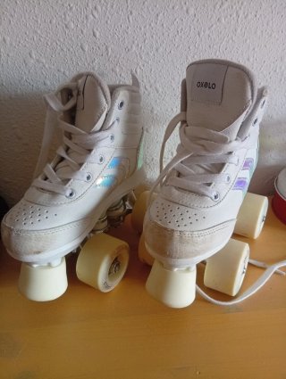 Patines Oxelo Infantiles Blancos n°29
