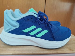 Deportivas Adidas Azul y Verde Nuevas