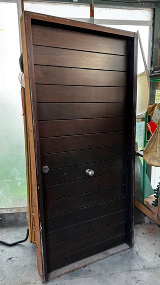 Puerta principal blindada