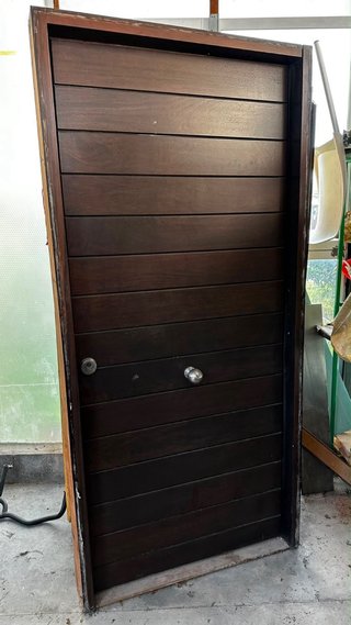 Puerta principal blindada