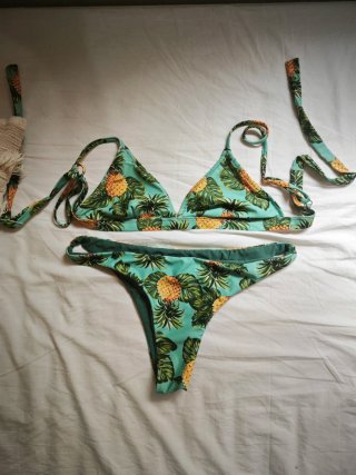 Bikini Piñas Tropical Verde