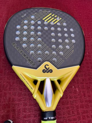 Pala de pádel Víbora Black Mamba Radical 12K 2.0