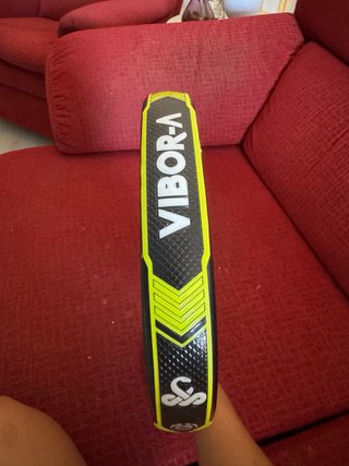 Pala de pádel Víbora Black Mamba Radical 12K 2.0