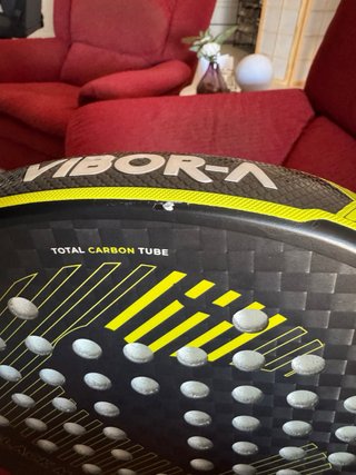 Pala de pádel Víbora Black Mamba Radical 12K 2.0