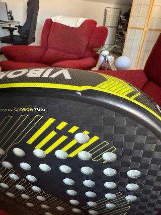 Pala de pádel Víbora Black Mamba Radical 12K 2.0
