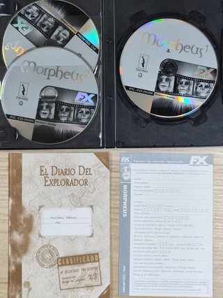 Morpheus PC FX español completo 3 CD