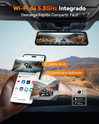 WOLFBOX G900 TRIPRO Dashcam 4K GPS