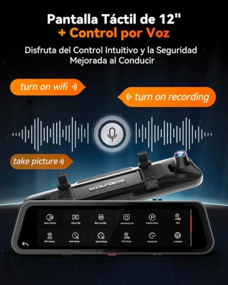 WOLFBOX G900 TRIPRO Dashcam 4K GPS
