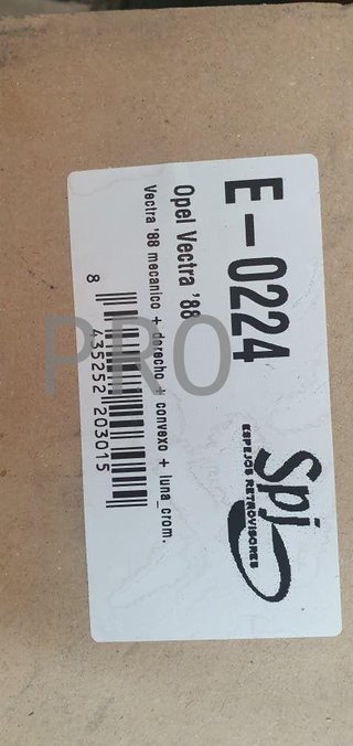 espejo opel vectra derecho nuevo