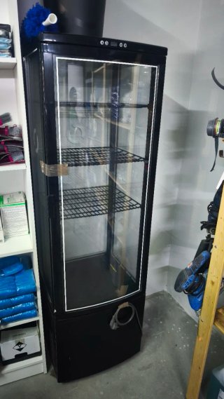 Nevera expositora acristalada