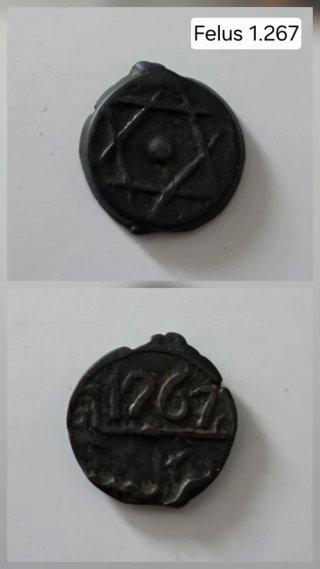 9 Monedas Felus Marruecos Antigua
