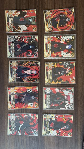 Lotto Carte Naruto Kayou Akatsuki