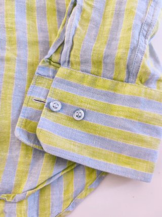 Camicia coreana 100% lino made in italy M 41