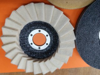 LOTE 3 DISCOS AFINADO METALES