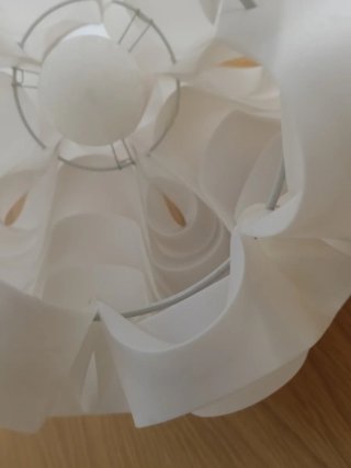 Lámpara techo Ikea ondas 1m