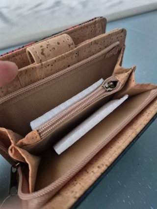 Cartera Billetero Ecológico de corcho