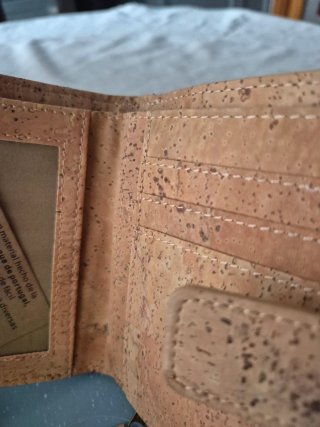 Cartera Billetero Ecológico de corcho