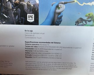 Oculus Rift Realidad Virtual Completo