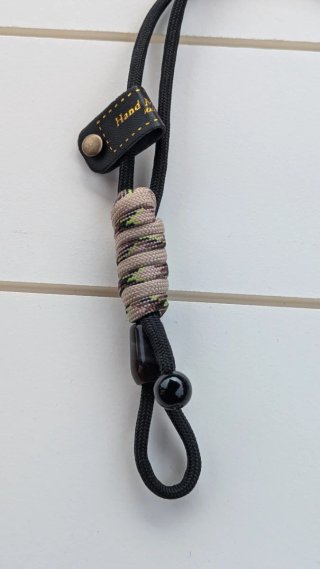 Colgante gafas paracord negro multicolor