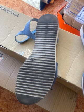Sandalias de cuero talla 38