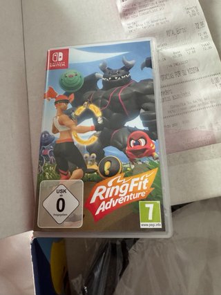 RingFit Adventure Nintendo Switch sin cartucho jue