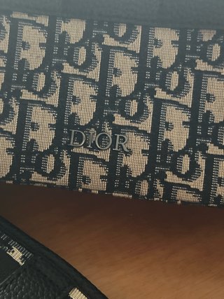 Borsello e cintura Dior monogram