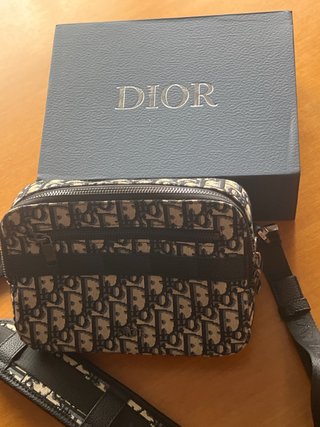 Borsello e cintura Dior monogram