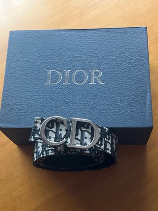 Borsello e cintura Dior monogram