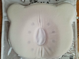 Almohada bebé Koala Babycare con 2 fundas.