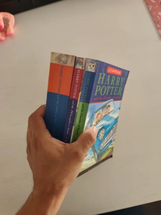 3 Libros de Harry Potter