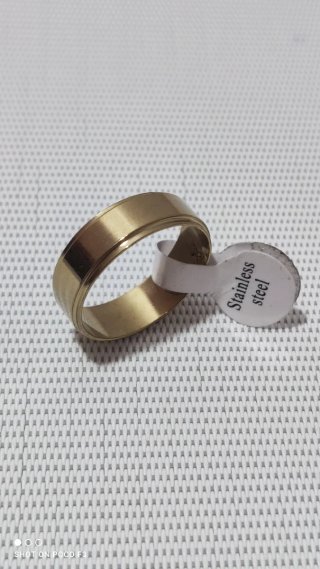 Anillo Acero Inoxidable Talla 21
