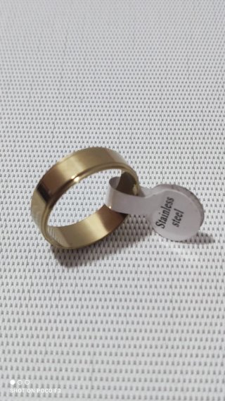 Anillo Acero Inoxidable Talla 21