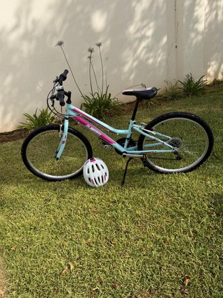 Bicicleta Niña Celeste