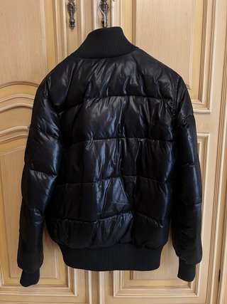 Bomber nero imbottito
