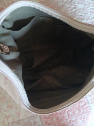 Borsa Briciole donna rosa e bianca