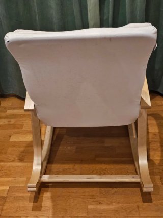 Mecedora Butaca Ikea Madera Beige