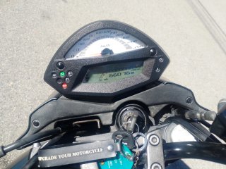 Kawasaki ER6N Verde