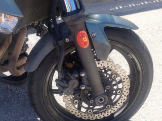 Kawasaki ER6N Verde