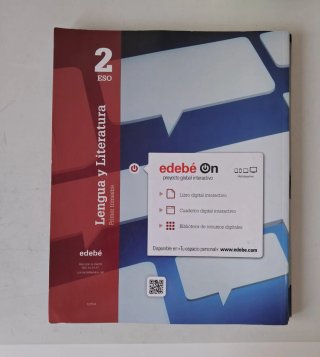 Lengua y literatura 2 ESO.Edebe On. PACK 3 libros.