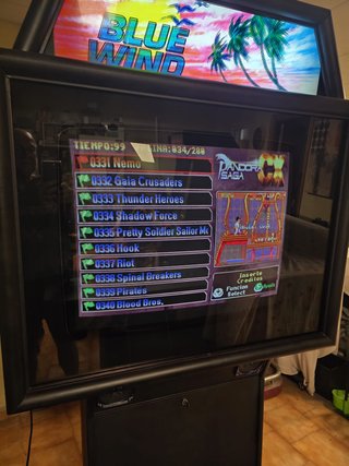 Máquina Recreativa Arcade Blue Wind 33