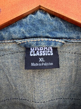Chaleco Vaquero Motero Azul