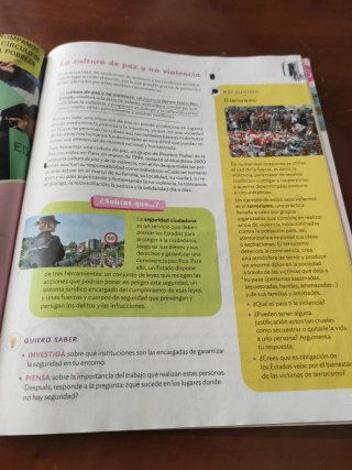 Valores cívicos y éticos Tercer ciclo primaria