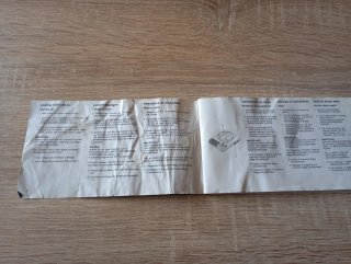 Instrucciones Super Hang-On Megadrive