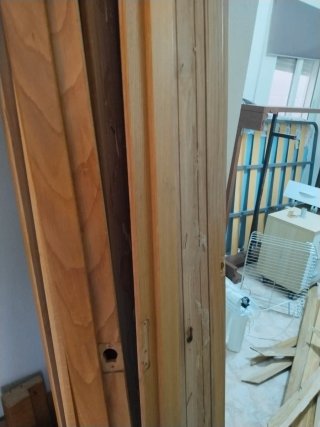Puertas de roble completas